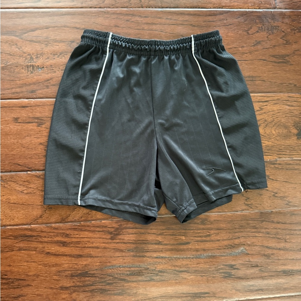 Black Athletic Men's Shorts